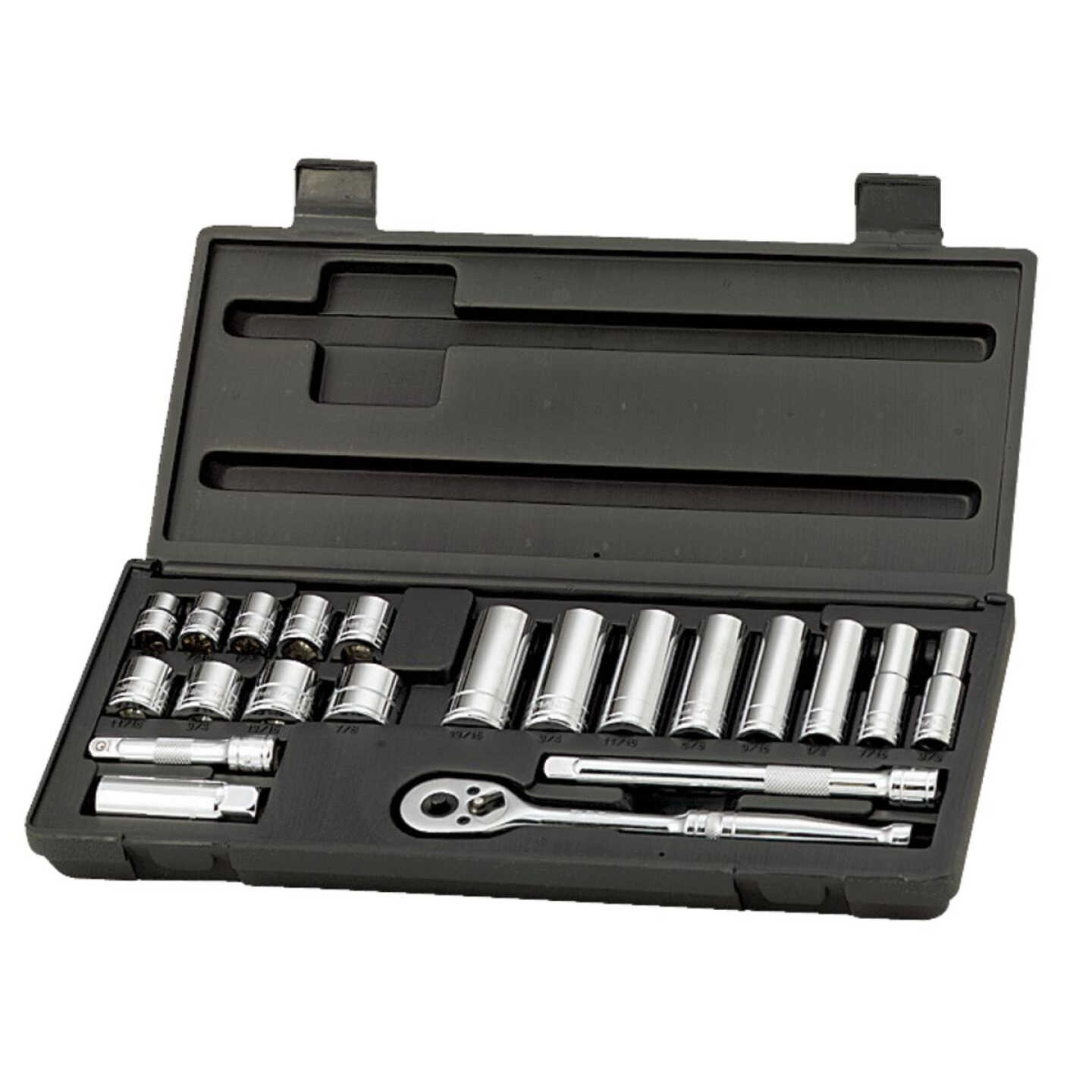 22PC 3/8" SOCKET SET Image 1