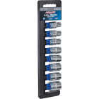 Channellock Metric 1/2 In. Drive 12-Point Shallow Socket Set (8-Piece) Image 1