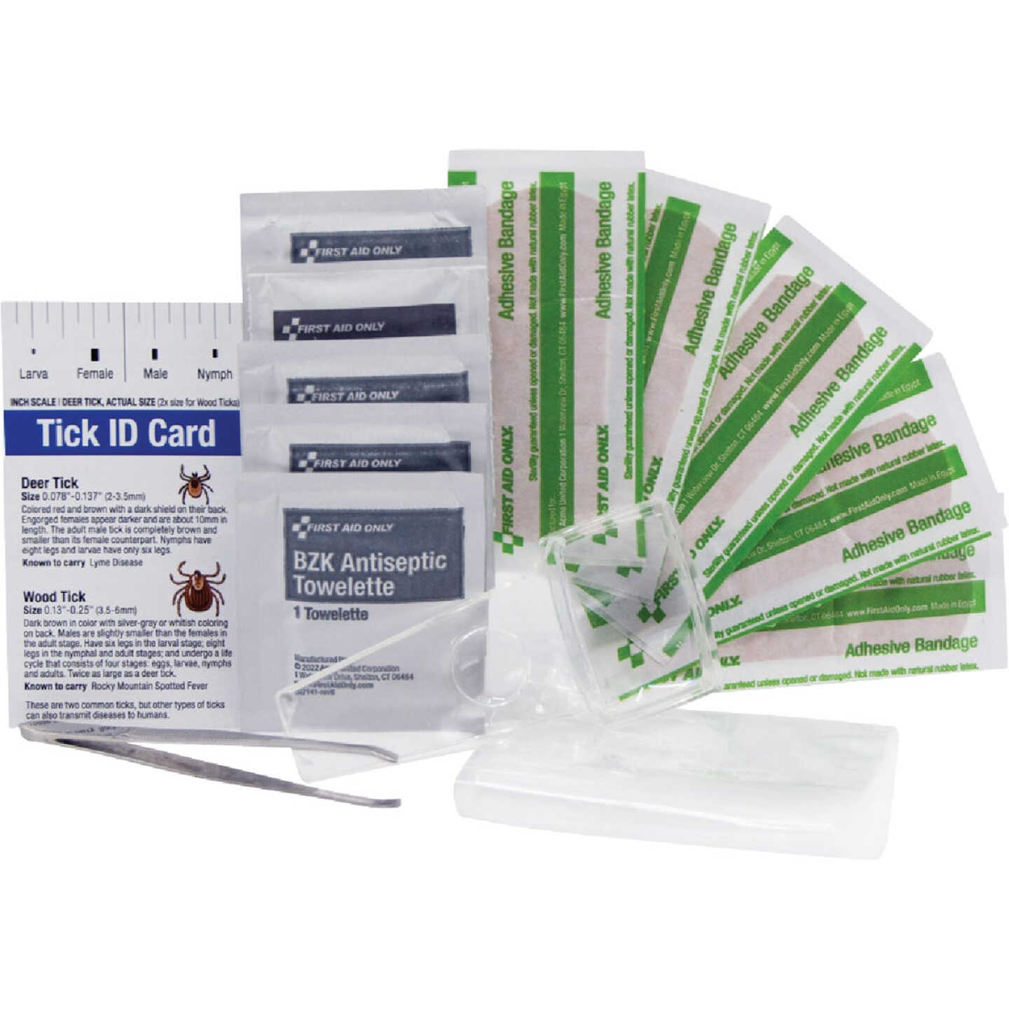 Pac-Kit Medical Tick & Splinter Removal Kit (15-Piece) Image 2