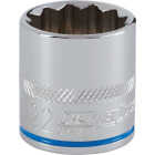 Channellock 3/8 In. Drive 22 mm 12-Point Shallow Metric Socket Image 1