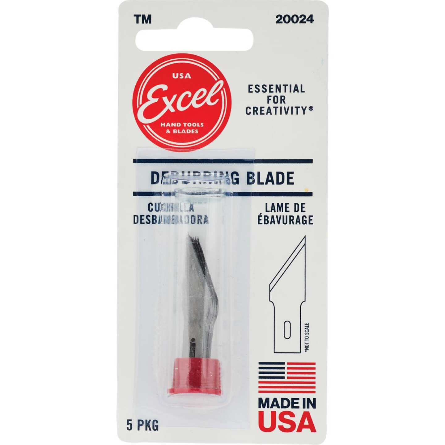 Excel Blades No. 24 Deburring Blades (5-Pack) Image 2