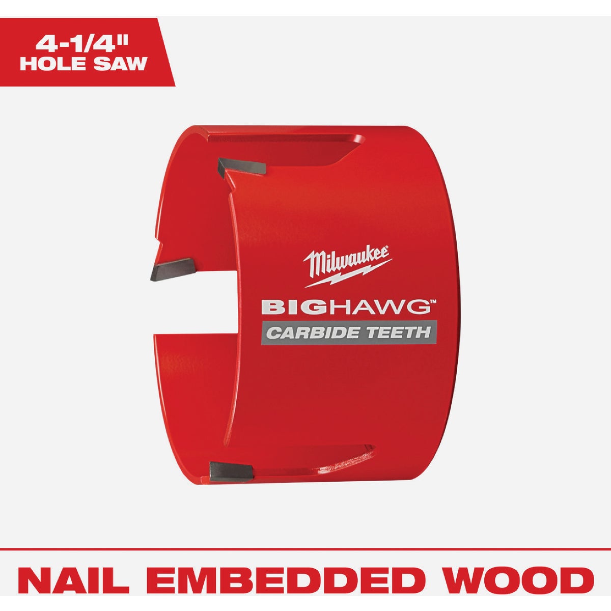 Milwaukee BIG HAWG 4-1/4 In. Carbide-Tipped Hole Saw Image 1
