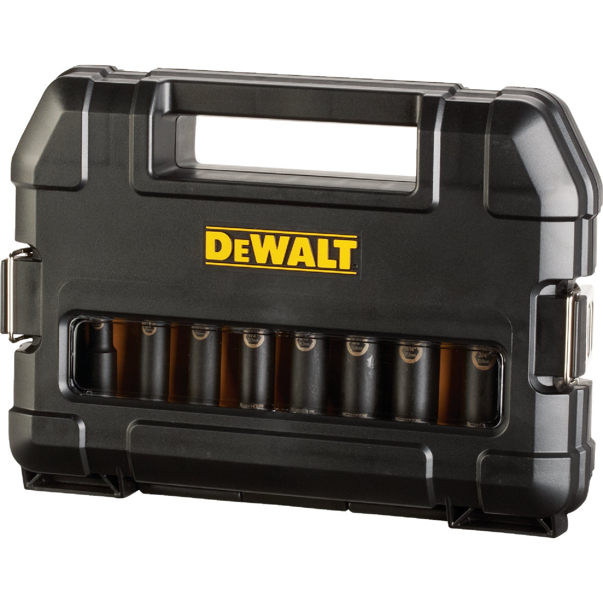 DEWALT Standard 1/2 In. Drive 6-Point Deep Impact Driver Set (10-Piece) Image 5