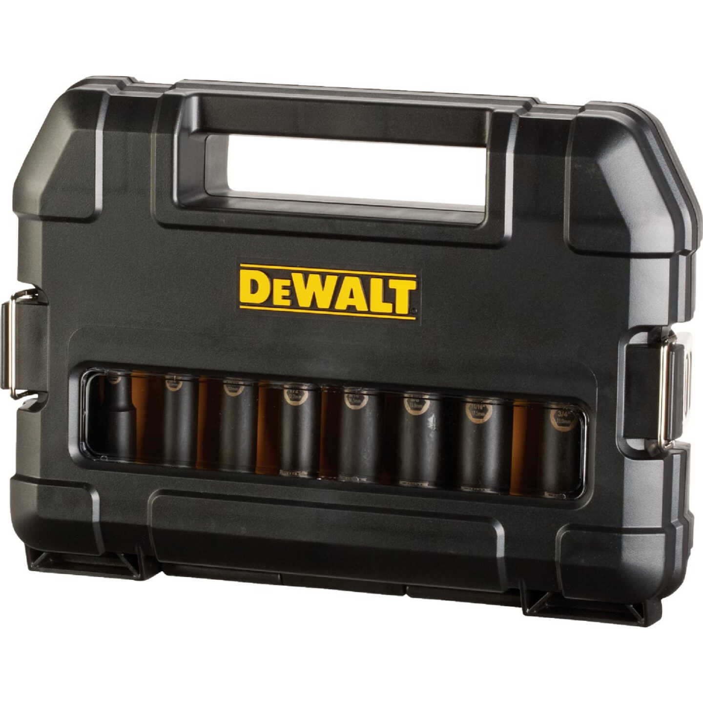 DEWALT Standard 1/2 In. Drive 6-Point Deep Impact Driver Set (10-Piece) Image 5