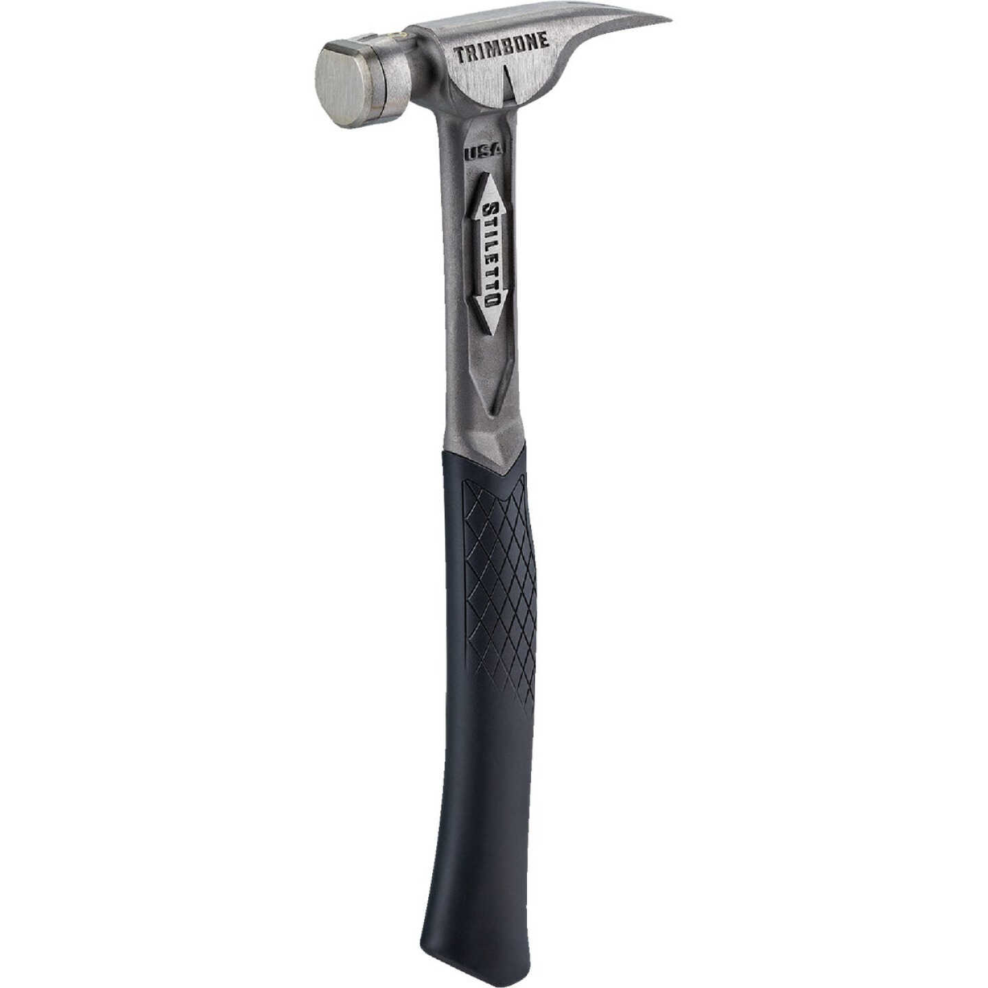 Stiletto TRIMBONE 10 Oz. Smooth-Face Framing Hammer with Curved Titanium Handle Image 1