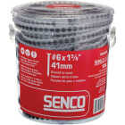 Senco DuraSpin #6 x 1-5/8 In. Phillips Bugle Head Collated Drywall Screw, Phospate Finish (1000 Ct.) Image 2