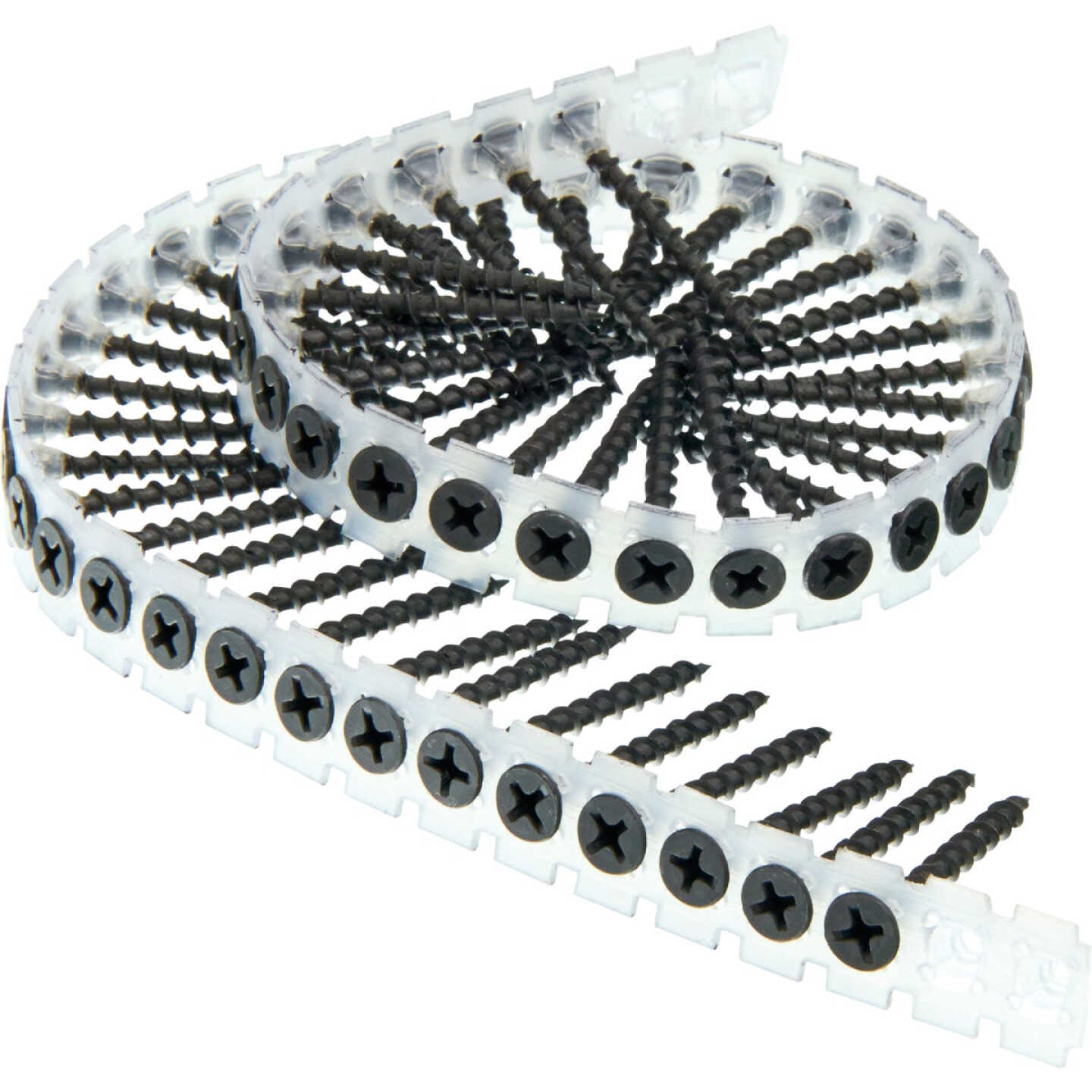 Senco DuraSpin #6 x 1-5/8 In. Phillips Bugle Head Collated Drywall Screw, Phospate Finish (1000 Ct.) Image 3