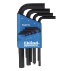 Eklind Metric Short Arm Hex Key Set, 9-Piece Image 1