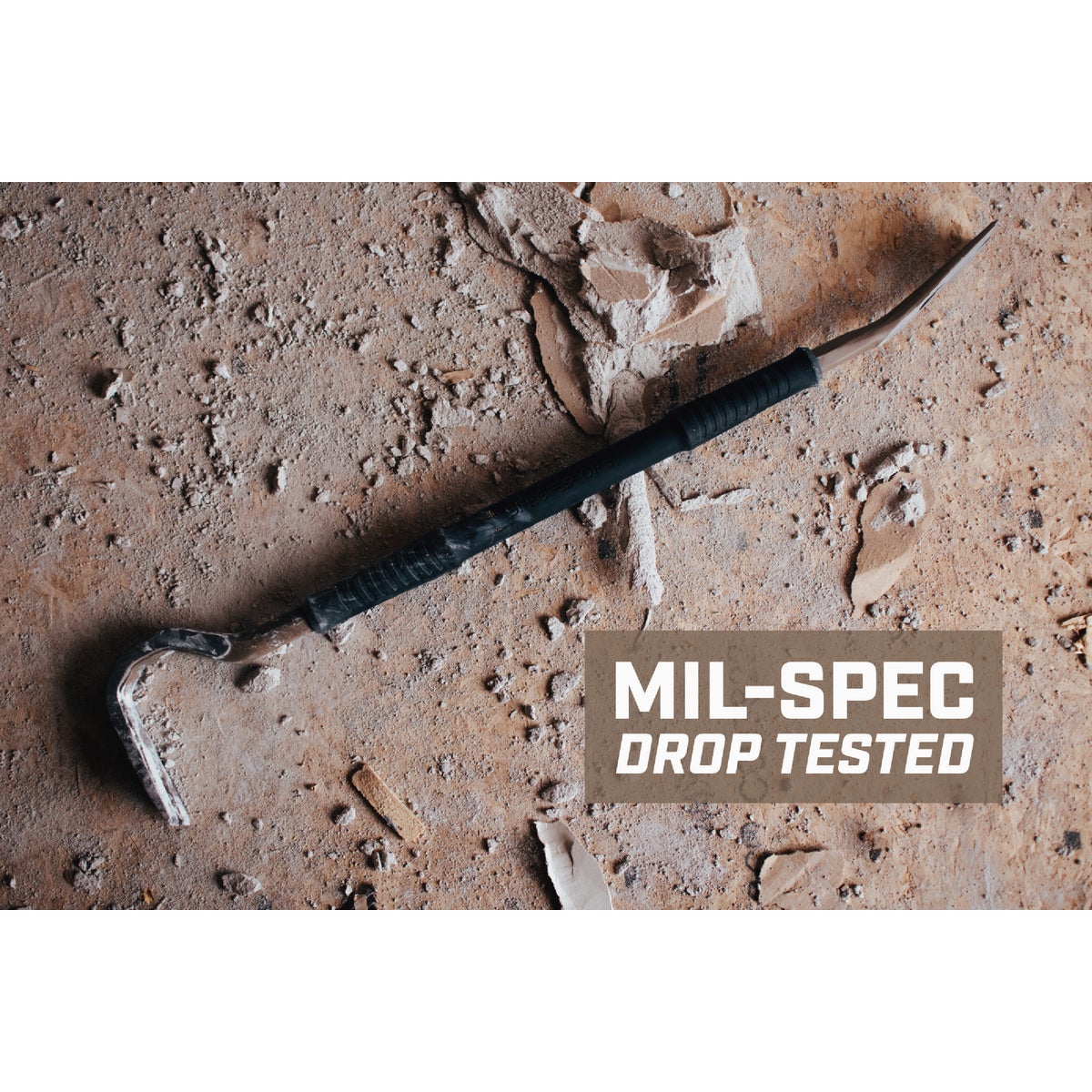 Spec Ops 30 In. High-Carbon Steel Wrecking Crowbar Image 6