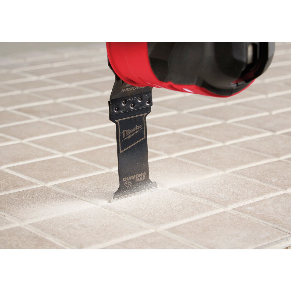 Milwakee DIAMOND MAX Grit Grout Removal Multi-Tool Plunge Oscillating Blade Image 6