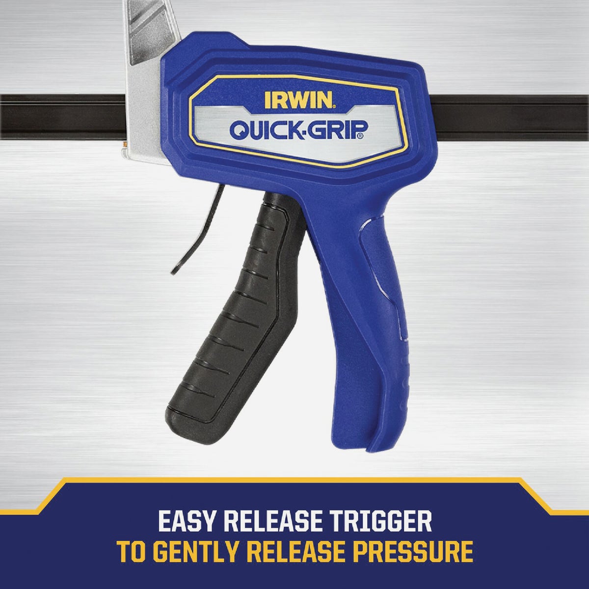 Irwin QUICK-GRIP 12 In. Medium Duty Hybrid Bar Clamp Image 5