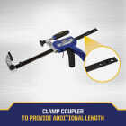 Irwin QUICK-GRIP 12 In. Medium Duty Hybrid Bar Clamp Image 4