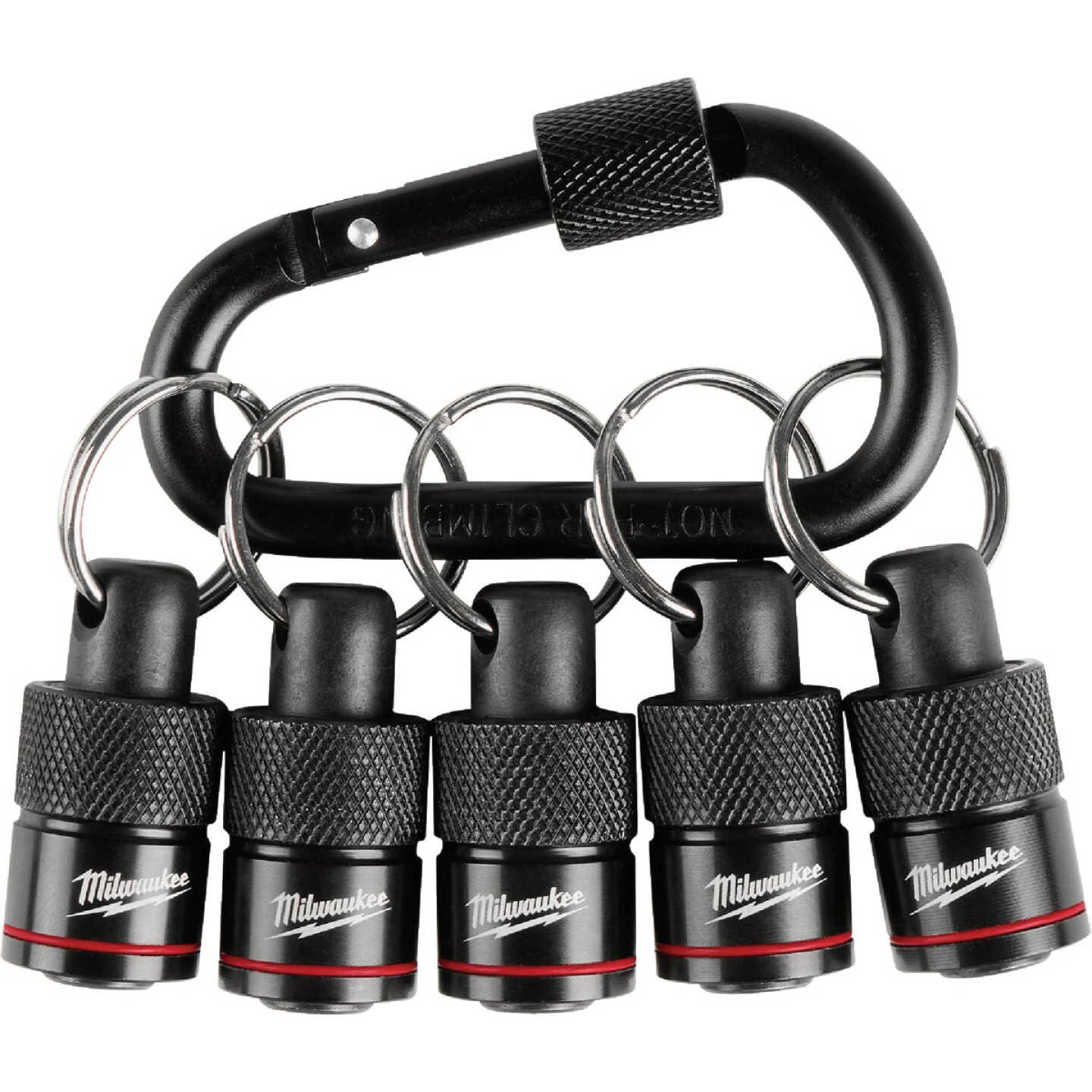 Milwaukee Bit Holder with Carabiner (5-Piece) Image 1