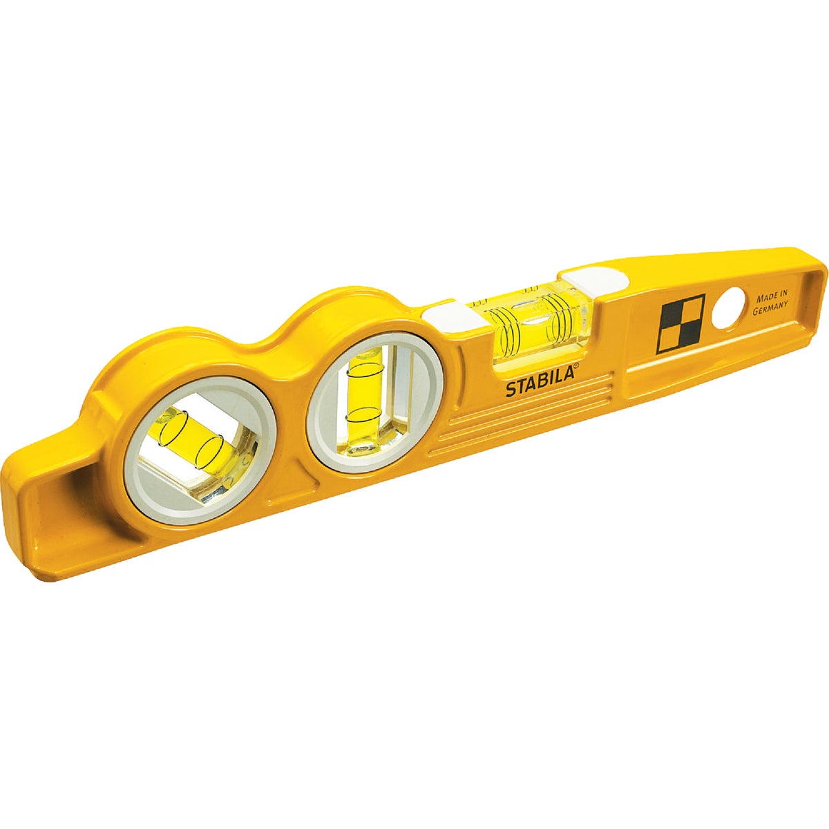 Stabila 10 In. Aluminum Magnetic V-Groove Torpedo Level Image 1