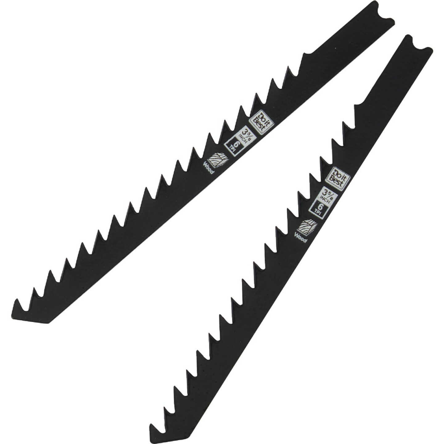 Do it Best 3-5/8 In. x 6 TPI U-Shank Jig Saw Blade for Wood (2-Pack) Image 2