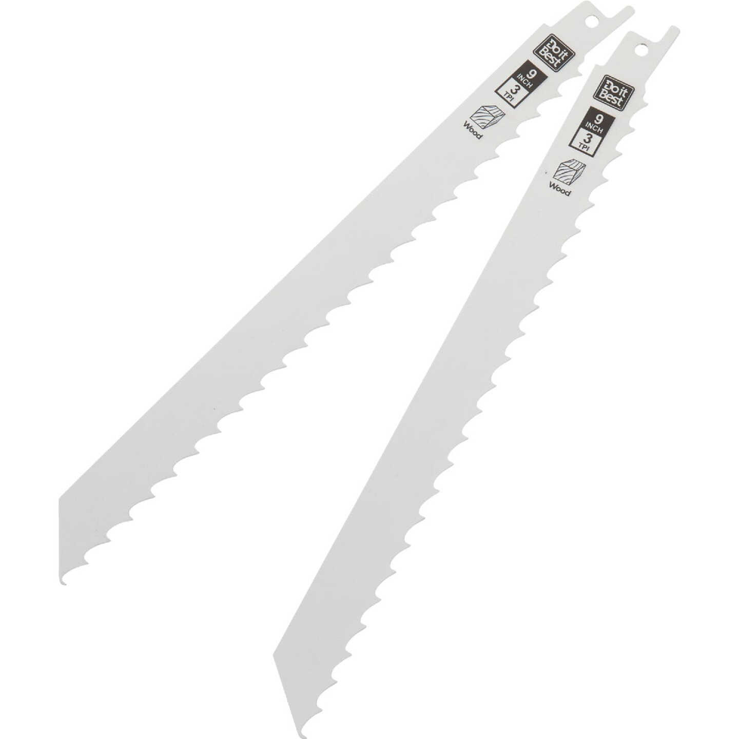 Do it Best 9 In. 3 TPI Carbon Pruning Reciprocating Saw Blade (2-Pack) Image 2