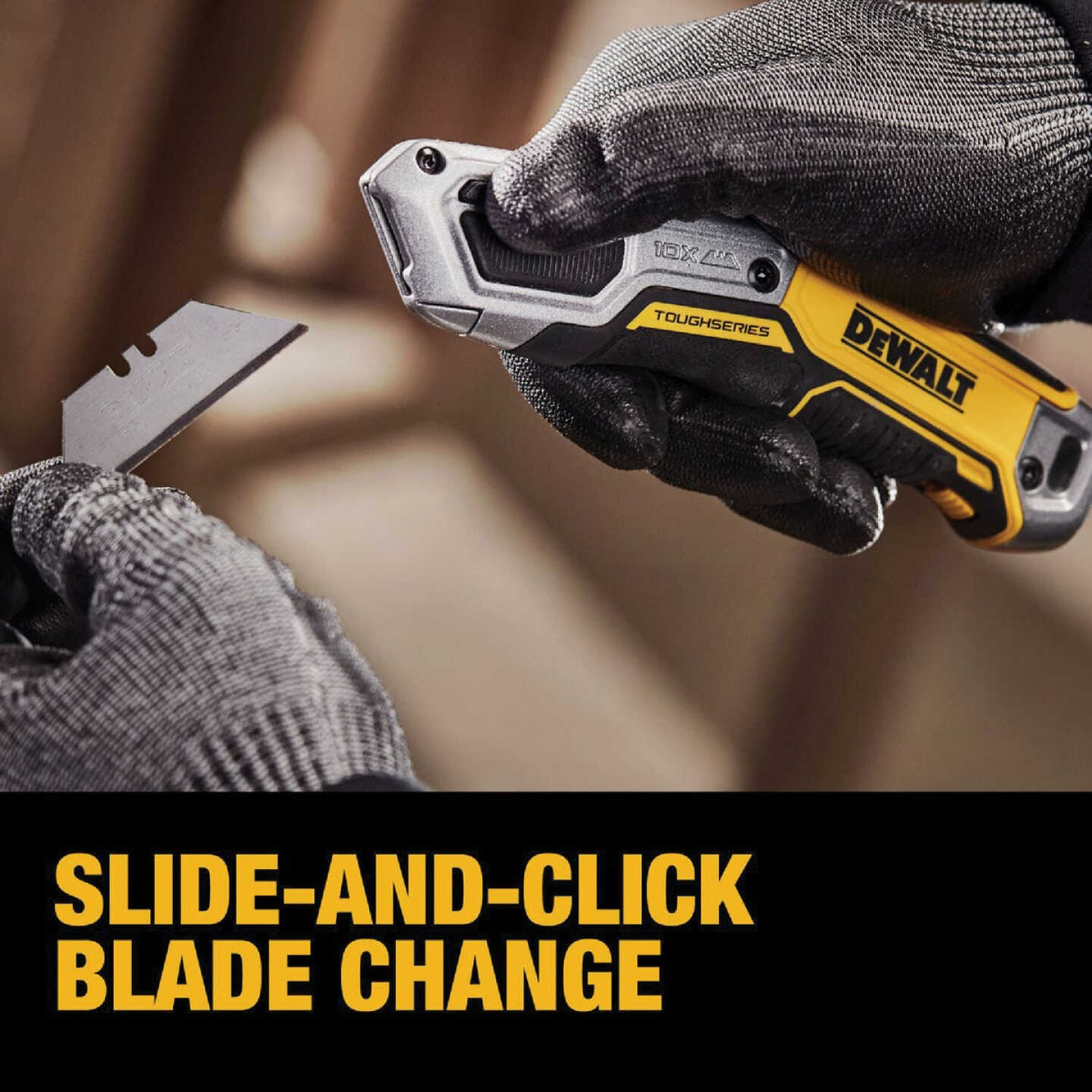 DEWALT TOUGHSERIES Retractable Utility Knife Image 4