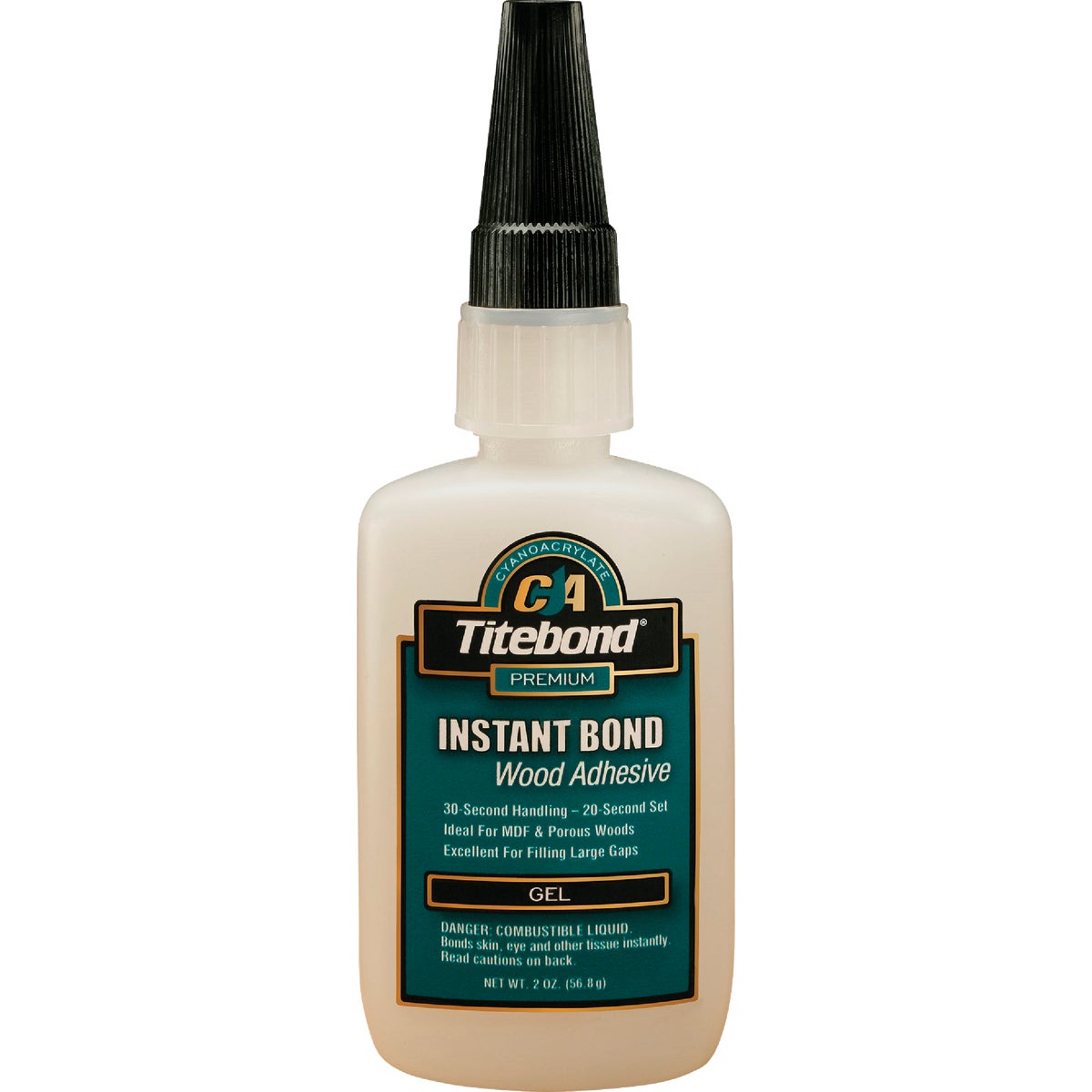Titebond 2 Oz. Instant Bond Gel Viscosity CA Wood Adhesive Gel