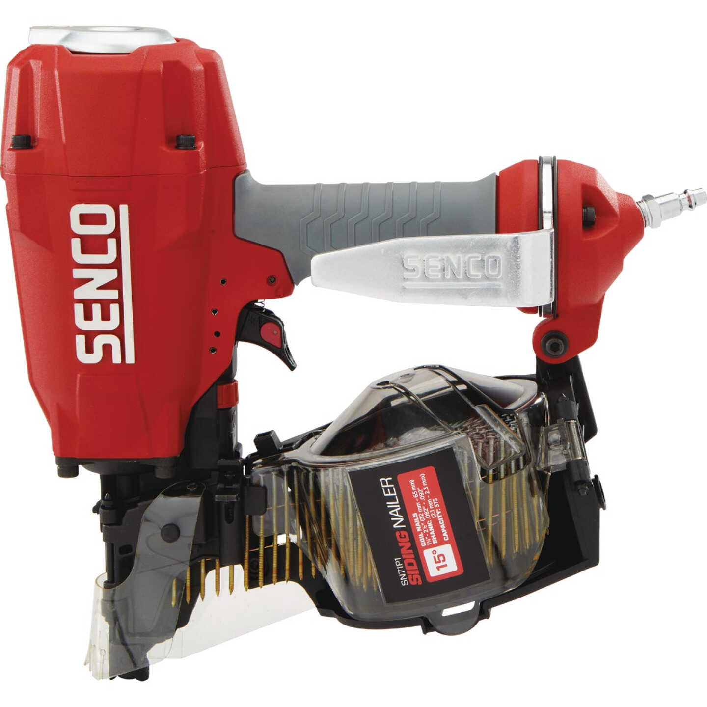 Senco SN71P1 15 Degree 2-1/2 In. Coil Siding Nailer Image 2