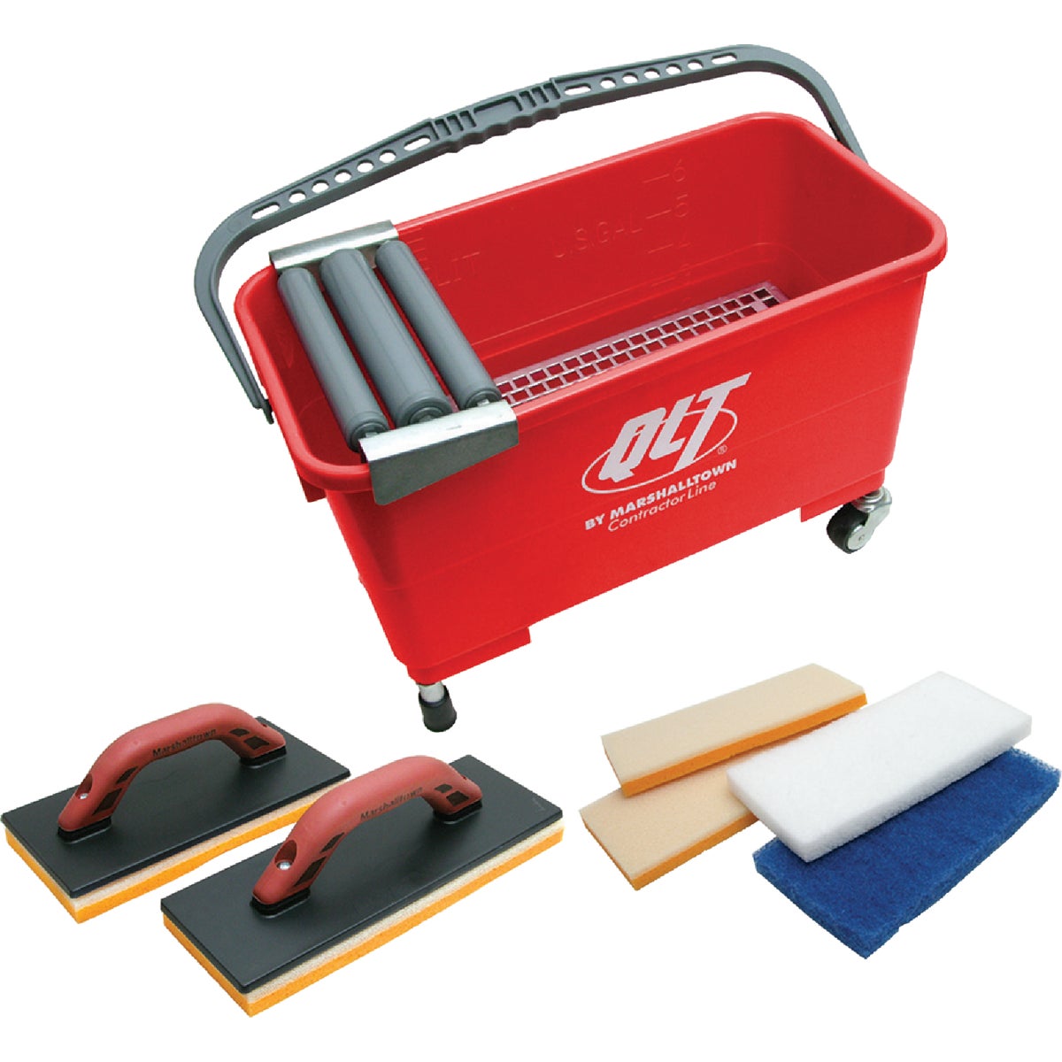 Marshalltown QLT Deluxe Grout Kit (6-Piece)