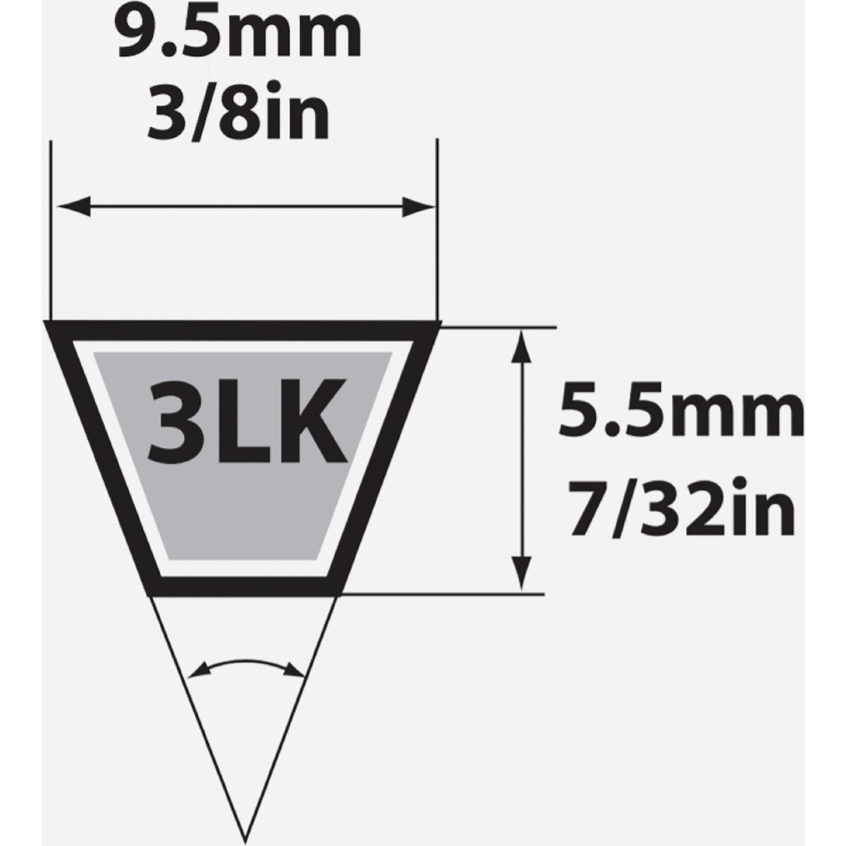Mitsuboshi Super KB 3L Type, 3/8 In. x 30 In. Image 2