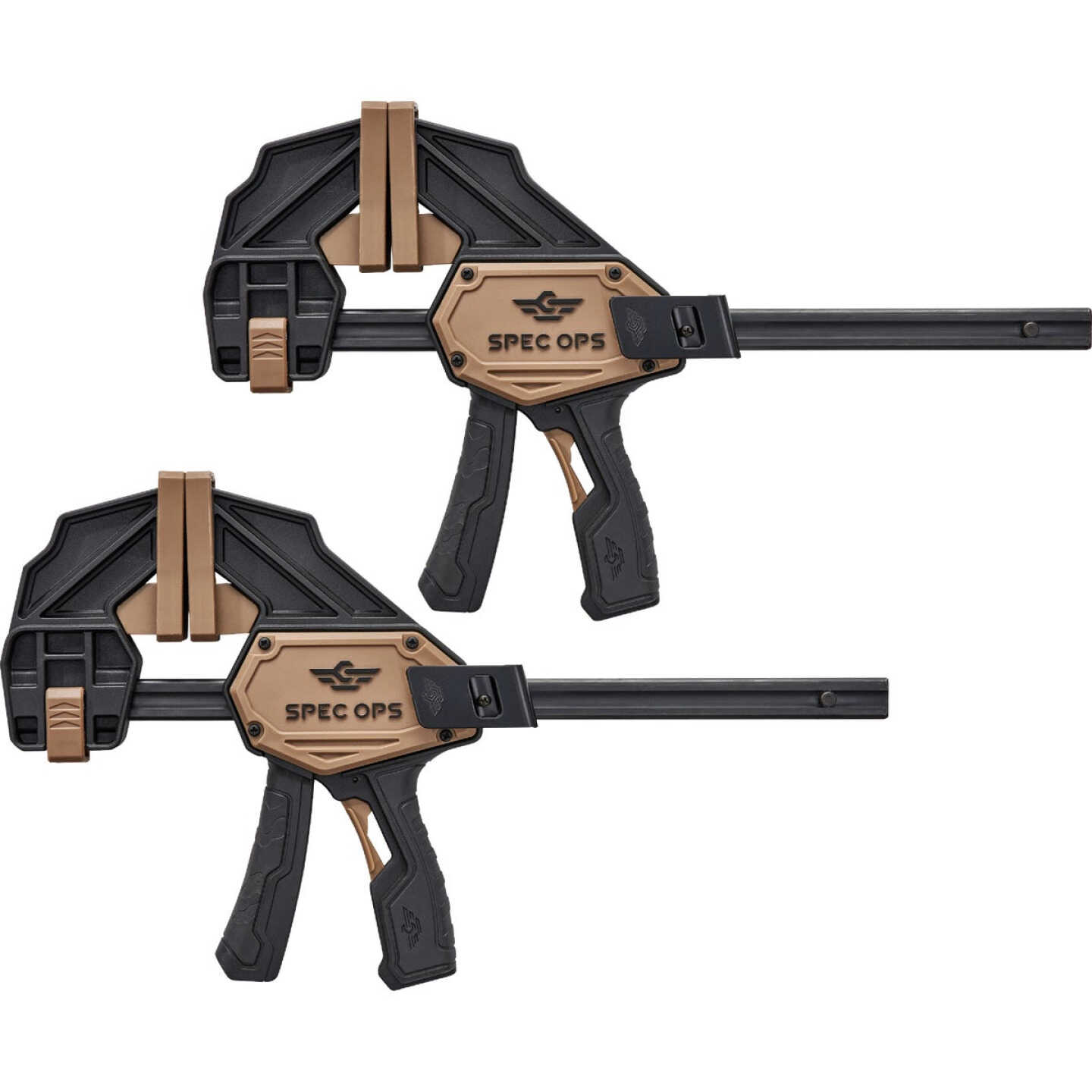 Spec Ops 7 In. One-Hand Heavy Duty Bar Clamp (2-Pack) Image 1