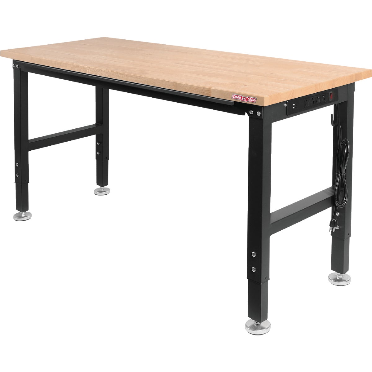 Channellock 60 In. x 20 In. Height Adjustable Heavy Duty Workbench