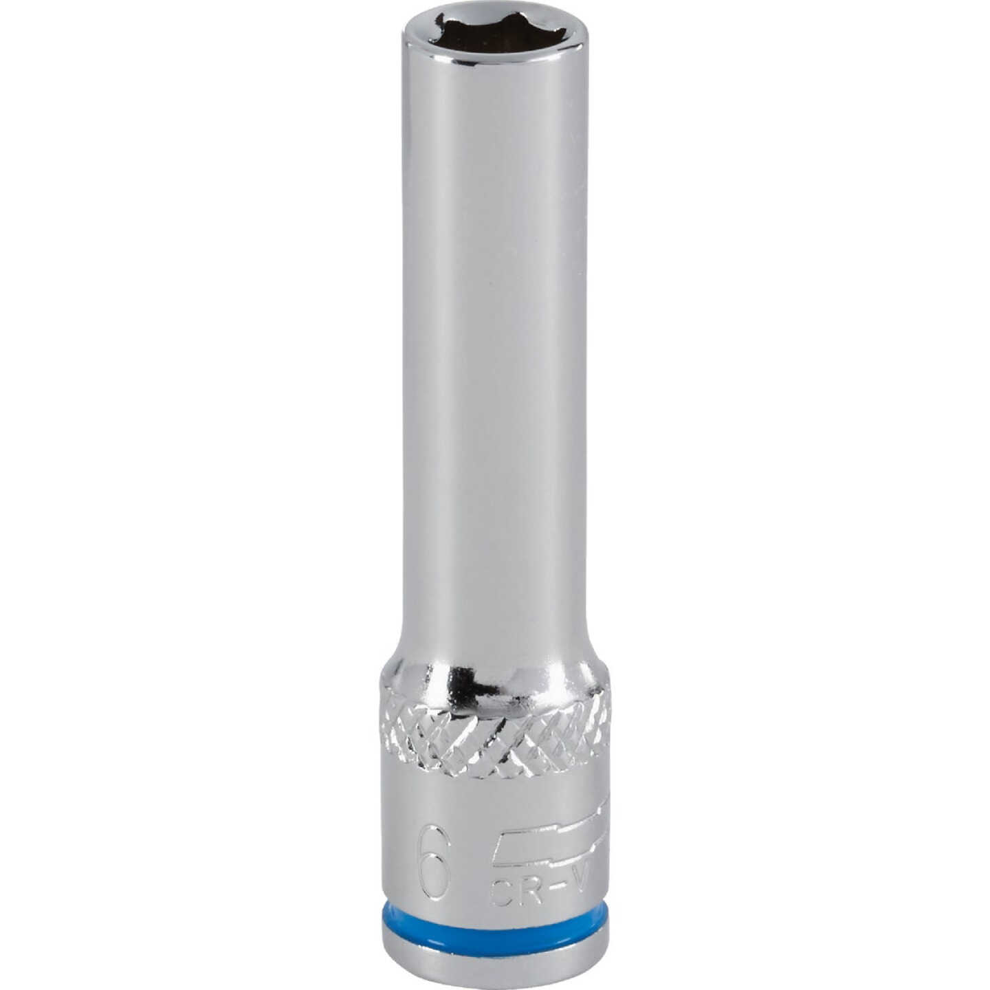 Channellock 1/4 In. Drive 6 mm 6-Point Deep Metric Socket Image 1