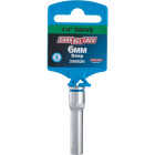 Channellock 1/4 In. Drive 6 mm 6-Point Deep Metric Socket Image 2