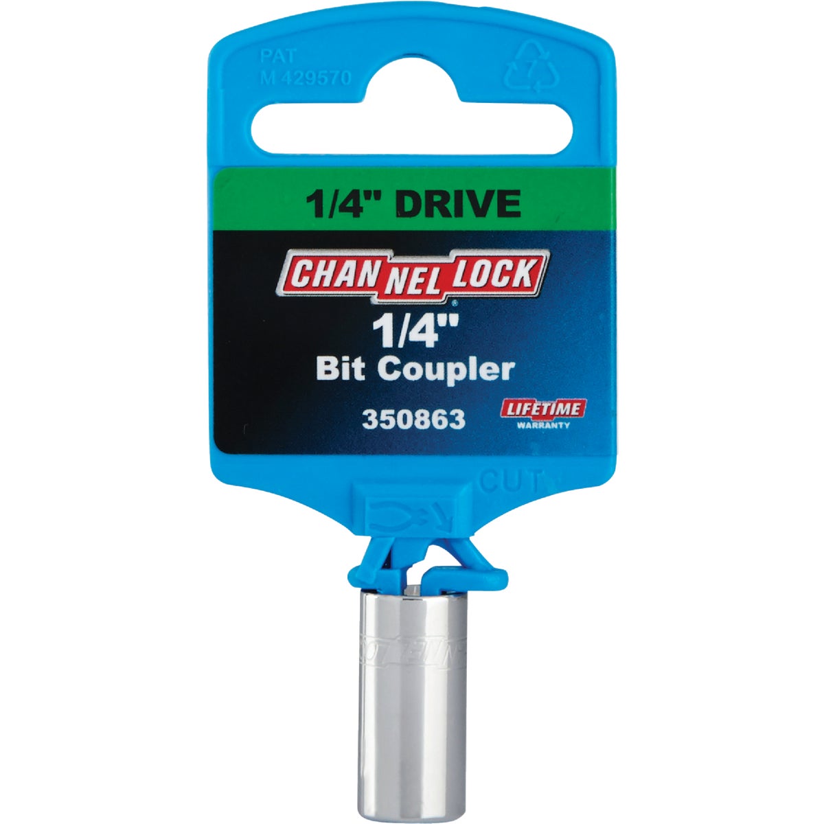 Channellock 1/4 In. Drive Bit Coupler Image 2