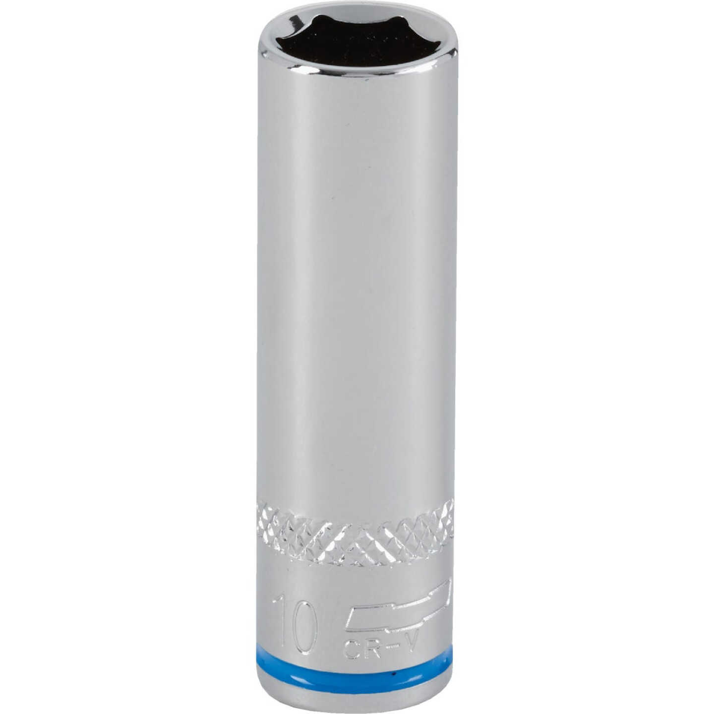 Channellock 1/4 In. Drive 10 mm 6-Point Deep Metric Socket Image 1
