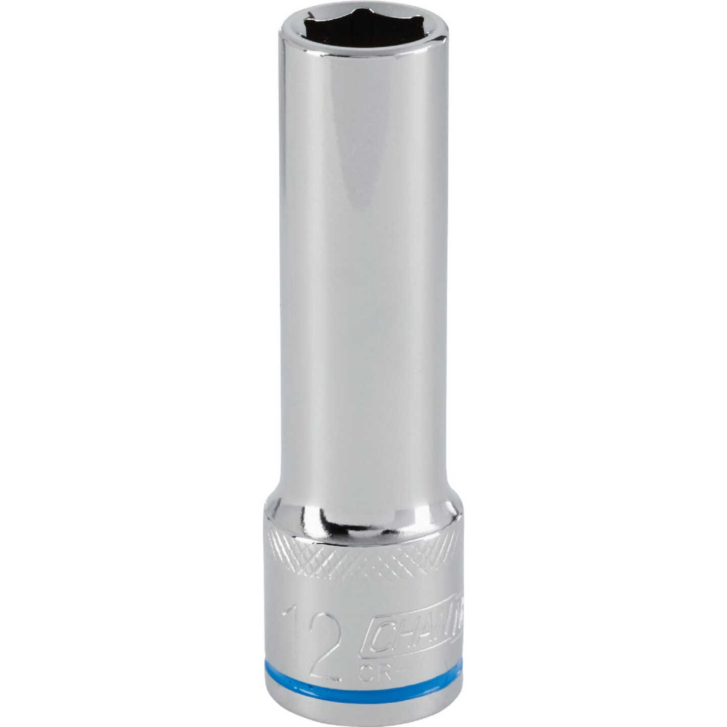 Channellock 1/2 In. Drive 12 mm 6-Point Deep Metric Socket Image 1