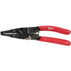 Milwaukee 9 In. 10-20 AWG Solid/12-22 AWG Stranded Multi-Purpose Wire Stripper/Cutter/Crimper Image 1