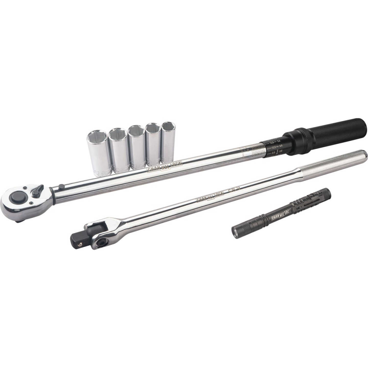 Channellock 1/2 In. Torque Wrench Tire Change Kit (8-Piece) Image 5