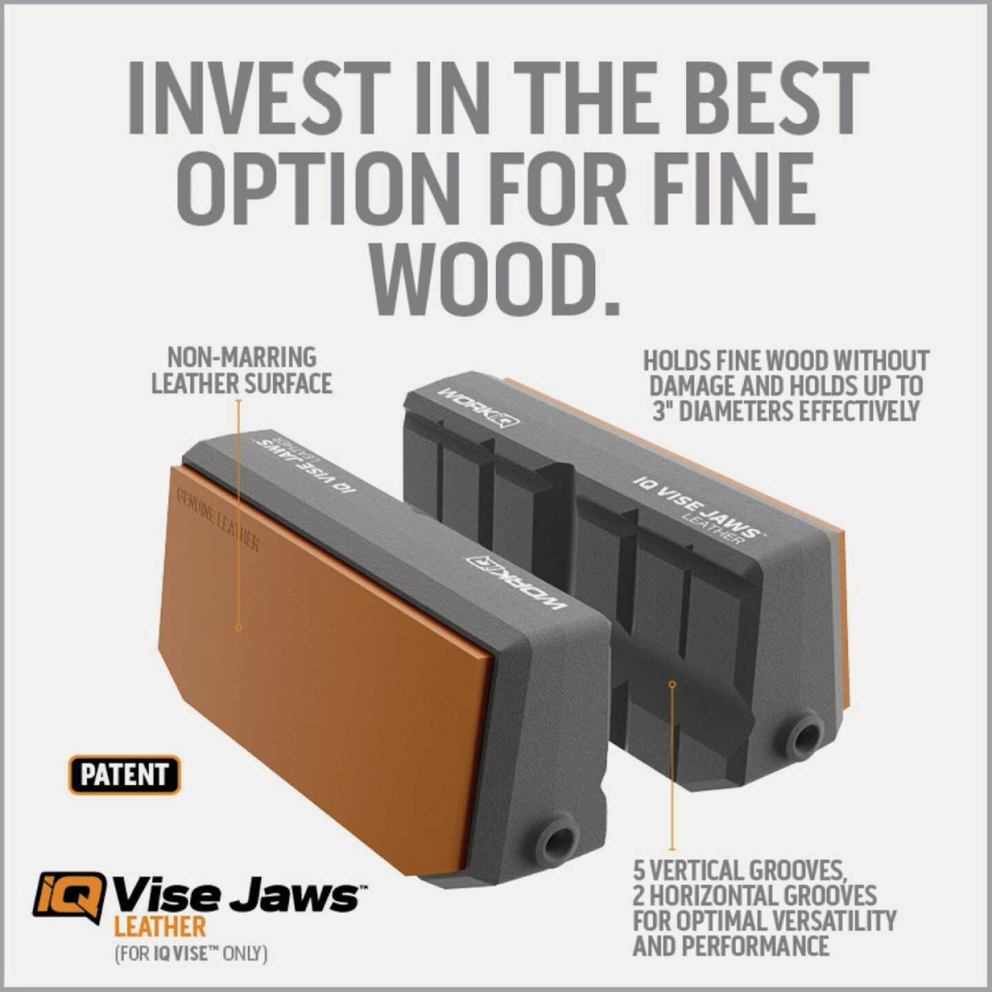 IQ Vise Leather Vise Jaws Image 4