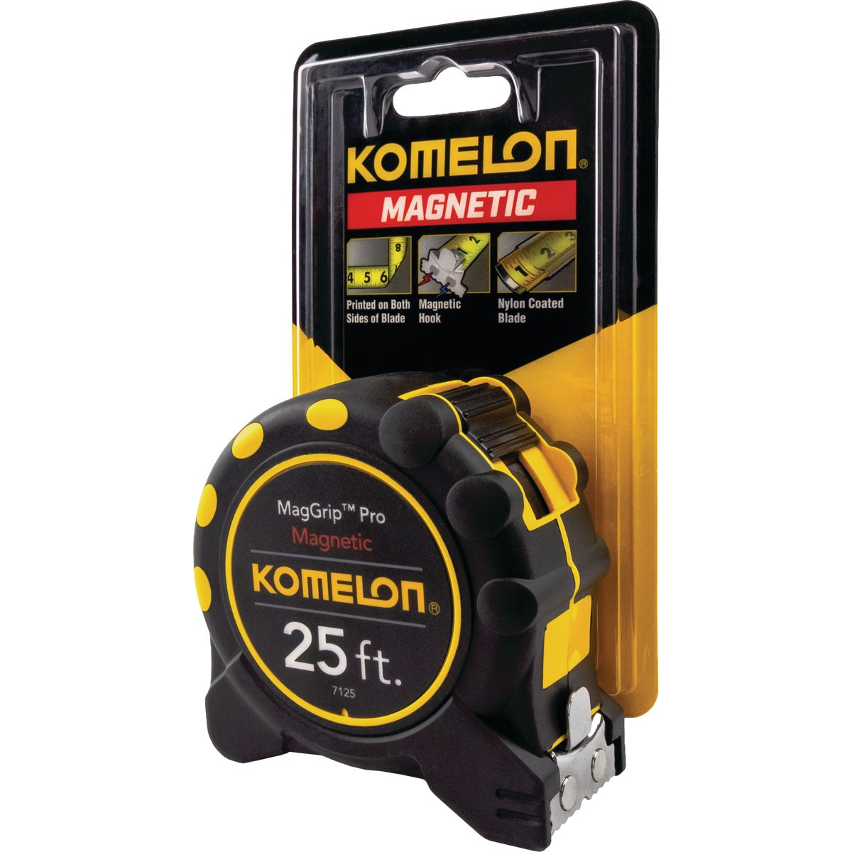 Komelon MagGrip Pro 25 Ft. Tape Measure