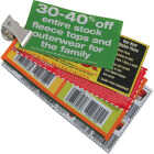 Master Magnetics 1 In. Dia. Chrome Magnetic Note Holder Clip (2-Pack) Image 2