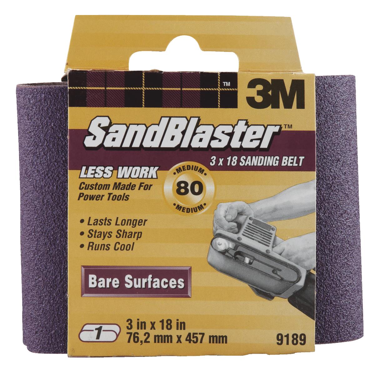 3X18 80G SANDING BELT