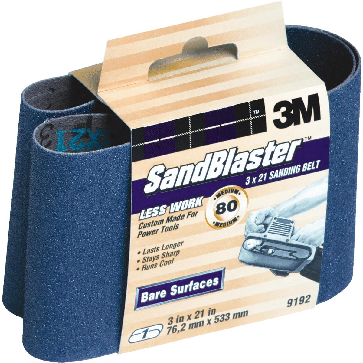 3X21 80G SANDING BELT