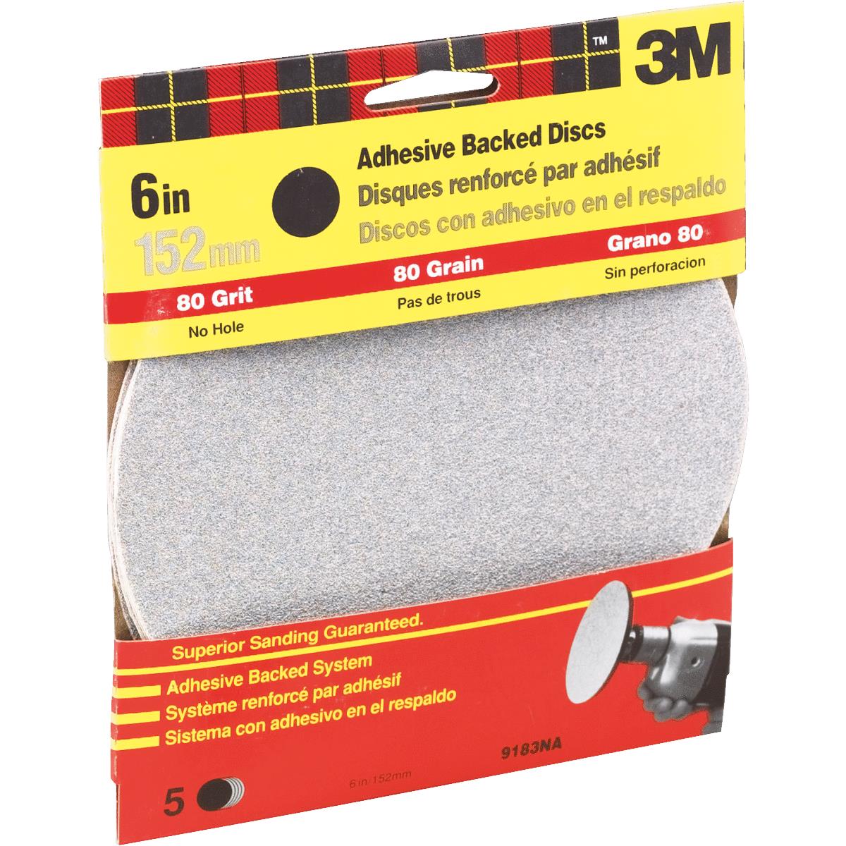 6" MEDIUM SANDING DISC