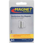 Master Magnetics 0.472 in. Neodymium Disc Magnet (6-Pack) Image 8