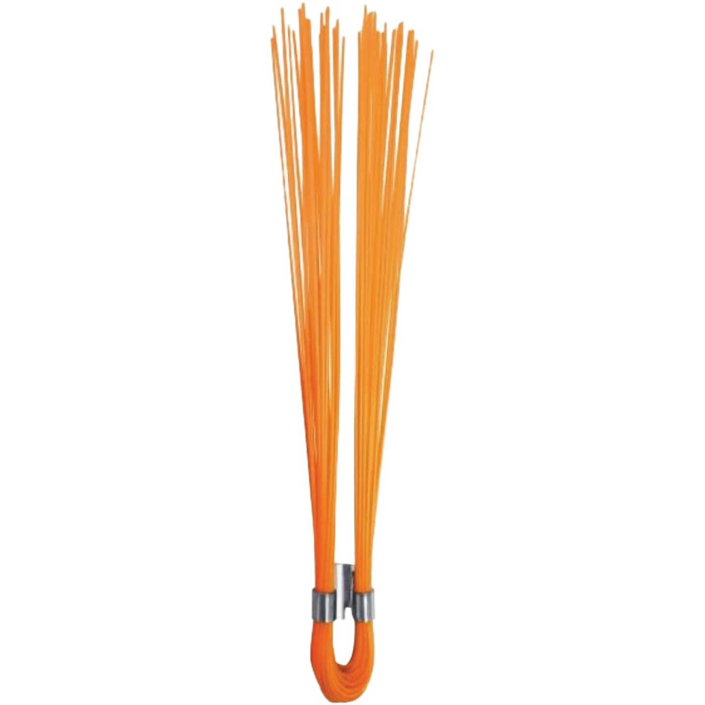 Site Pro Salamander 6 In. Dual-Crimp Stake Wisker Marker, Flo Orange Image 1