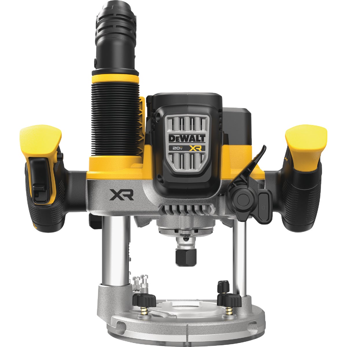 DEWALT 20V MAX XR Brushless 1/4 In. & 1/2 In. 2.25 Peak HP Cordless Plunge Router (Tool Only)