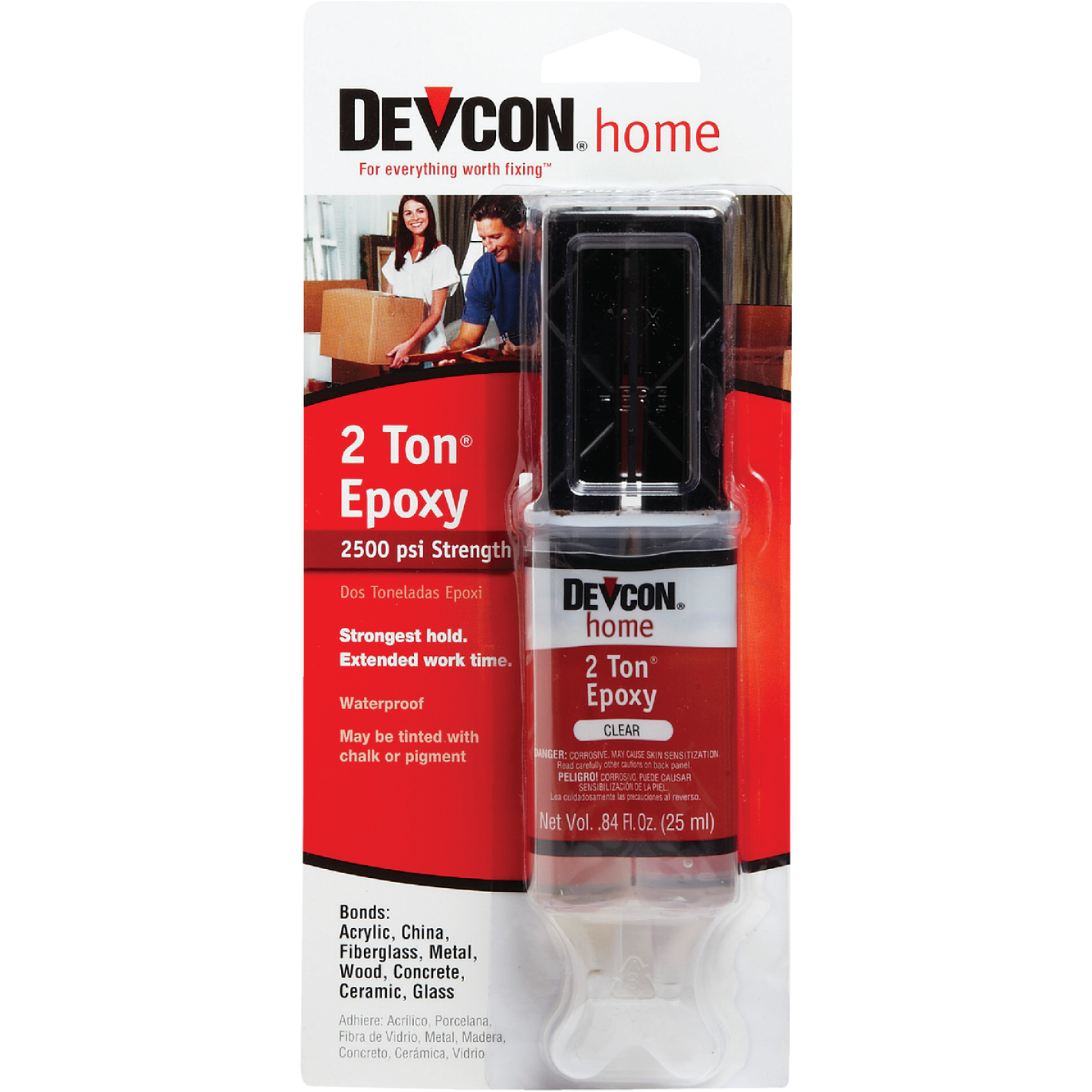 Devcon 0.84 Oz. 2-Ton Epoxy Syringe Image 1