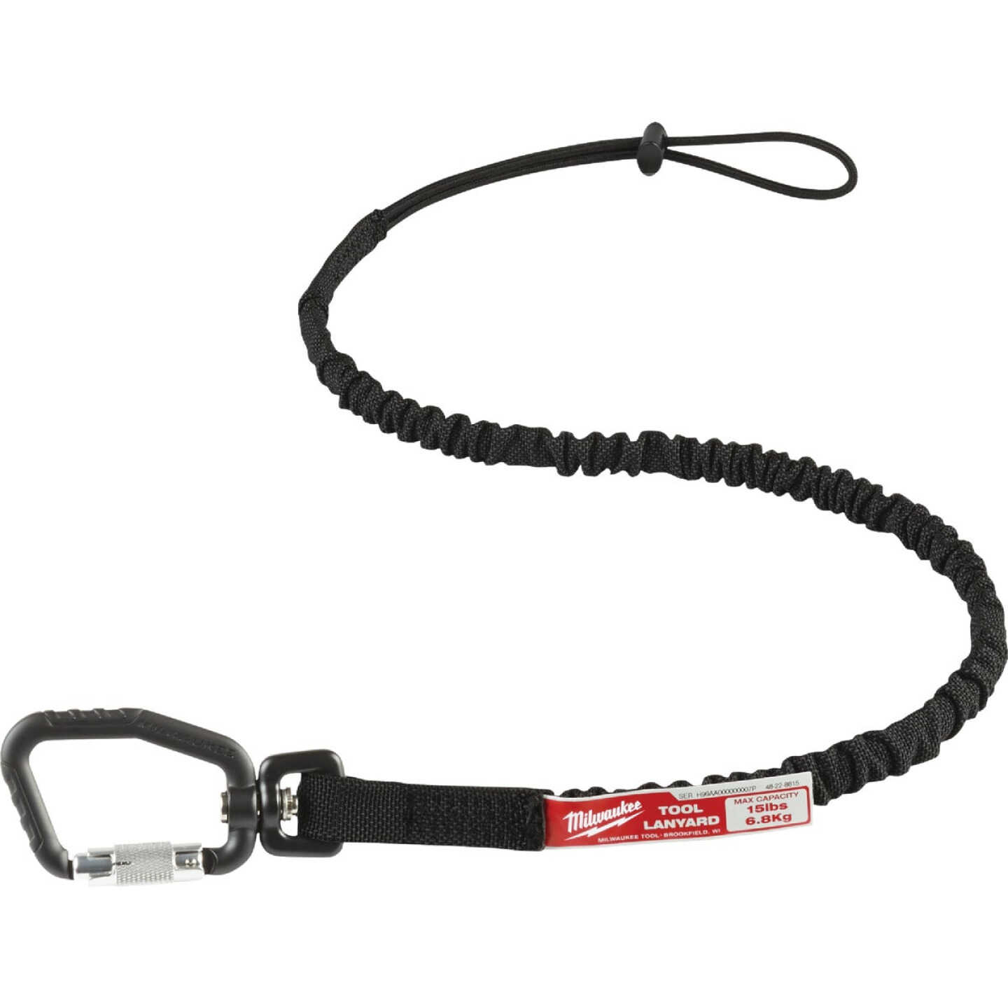 Milwaukee 15 Lb. Locking Tool Lanyard Image 1