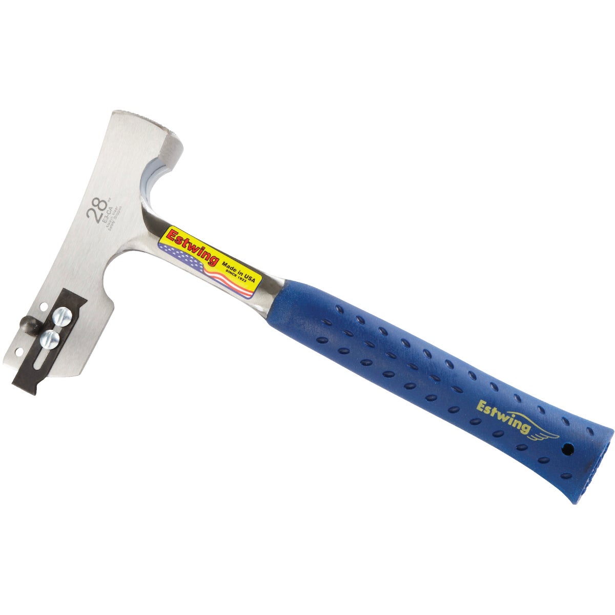Estwing 29 Oz. Steel Shingling Hatchet with Steel Handle and Replaceable Blade/Gauge Image 3