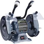 Genesis 8 In. 3/4 HP Bench Grinder with LED Lights Image 1