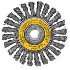 DEWALT 4 In. Cable Twist 0.020 In. Angle Grinder Wire Wheel Image 1