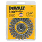 DEWALT 4 In. Cable Twist 0.020 In. Angle Grinder Wire Wheel Image 2