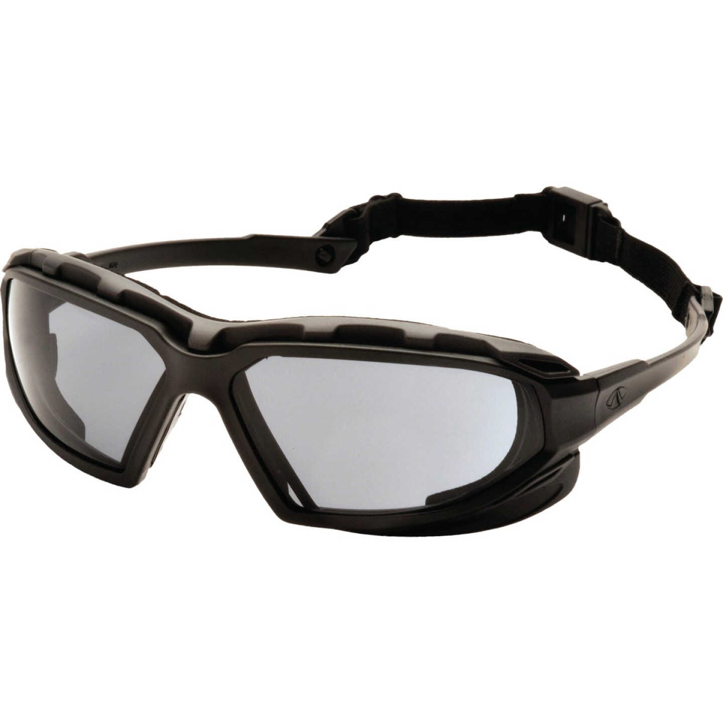 Pyramex Highlander Plus Black & Gray Frame Safety Glasses with Clear Anti-Fog Lenses Image 2
